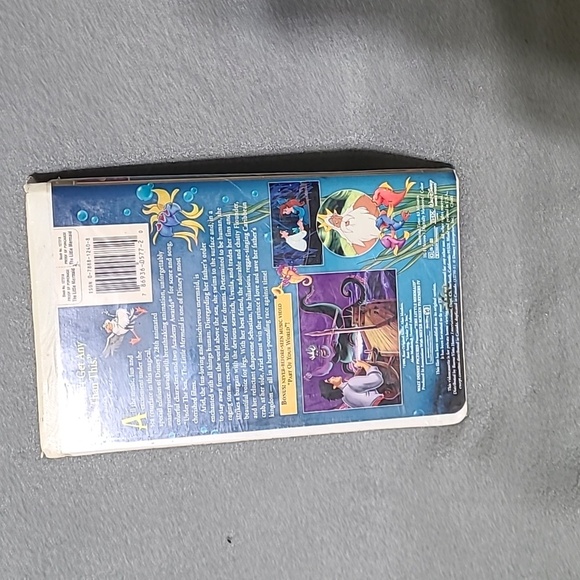 Disney's The Little Mermaid Fully Restored Special Edition VHS - Pre-Owned - Picture 3 of 5